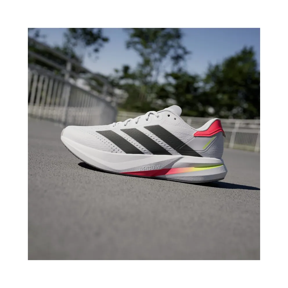 Adidas Duramo Speed 2 Running Shoes Cloud White / Core Black / Lucid Red (IF9393)