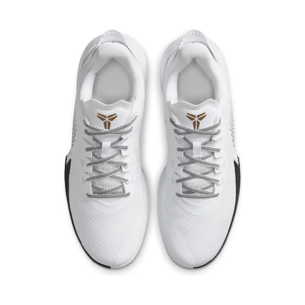 Nike Mamba Fury White Metallic Gold White/Metallic Gold-Black (CZ8770-100)