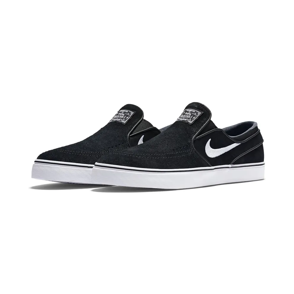 Nike SB Zoom Stefan Janoski Slip-On Black White Black/Cool Grey-White (833564-001)