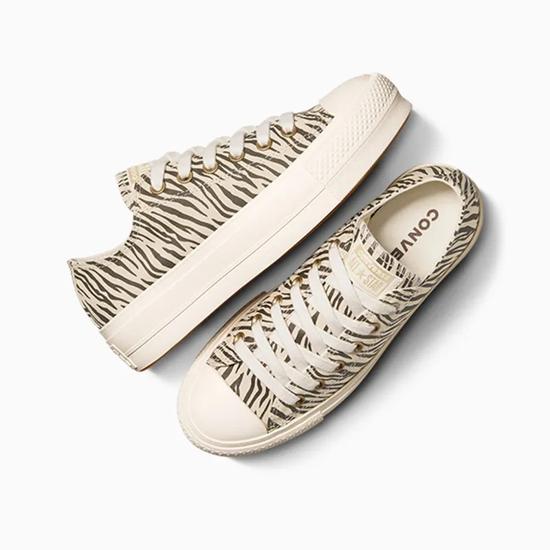 Converse (W) Chuck Taylor All Star Lift Low ‘Zebra Print’ (A10959C)