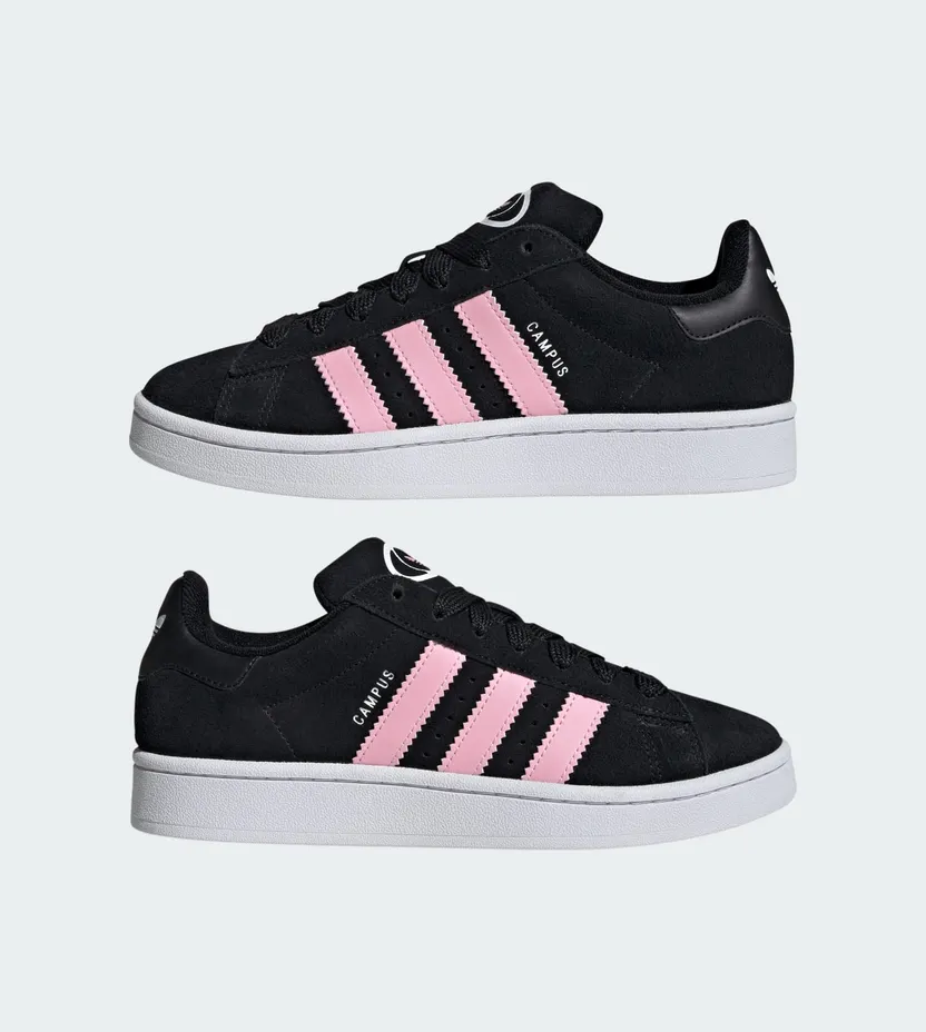 adidas Campus 00s in True Pink: zwart als basis, roze als accent (6)