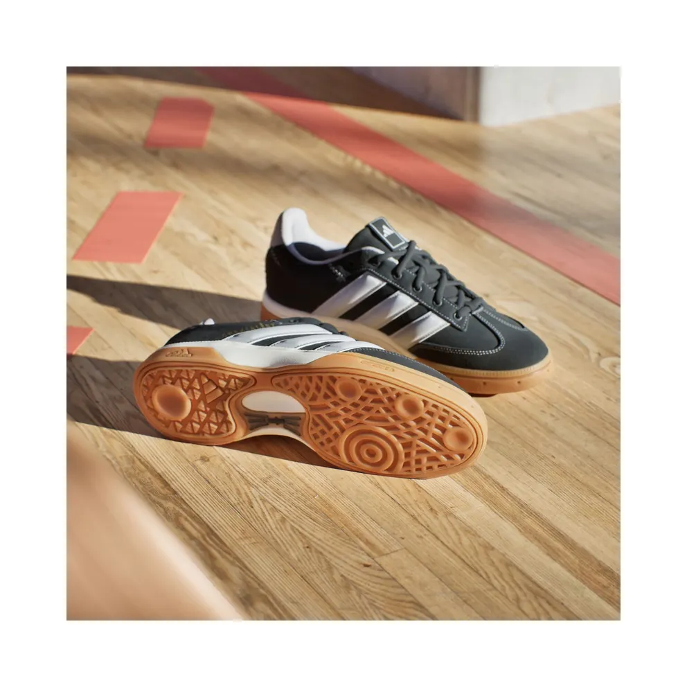 adidas Spezialist Indoor Core Black Grey Two Gold Metallic (JS1719)