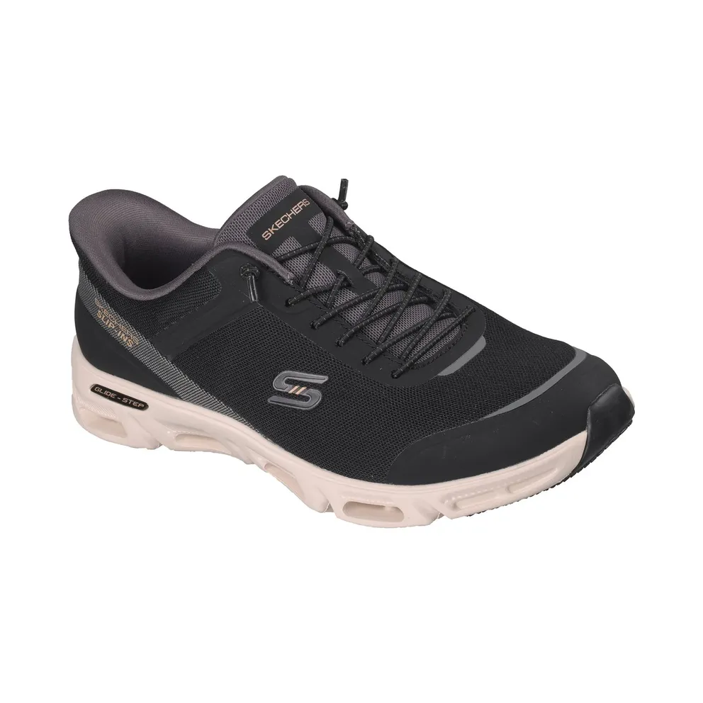 Skechers Slip-ins: Glide-Step Gratify – Everyday Bliss Sneaker Black/Natuurlijk