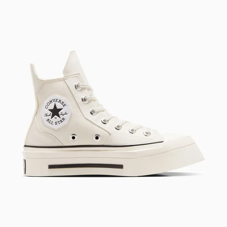 Converse Chuck 70 De Luxe Squared Egret/Black/Egret (A06436C)