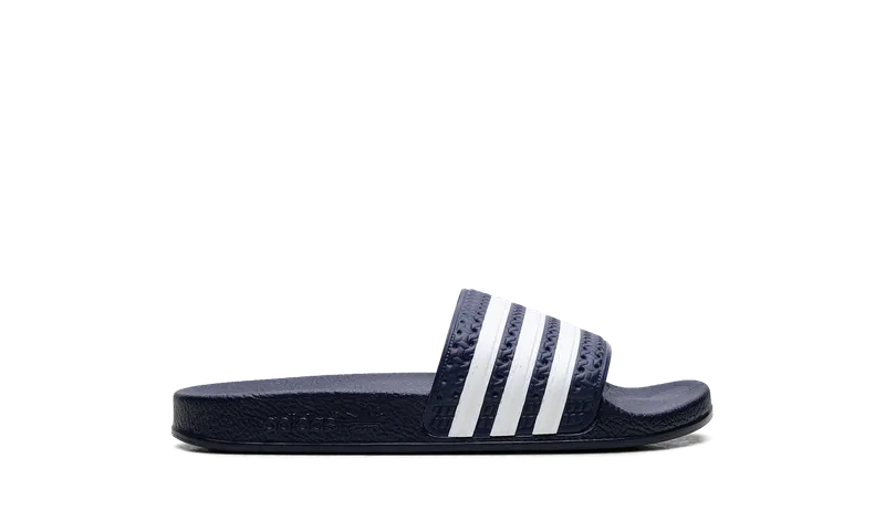 Adidas Adilette Slides GS “Legend Ink Cloud White” (BA7129)