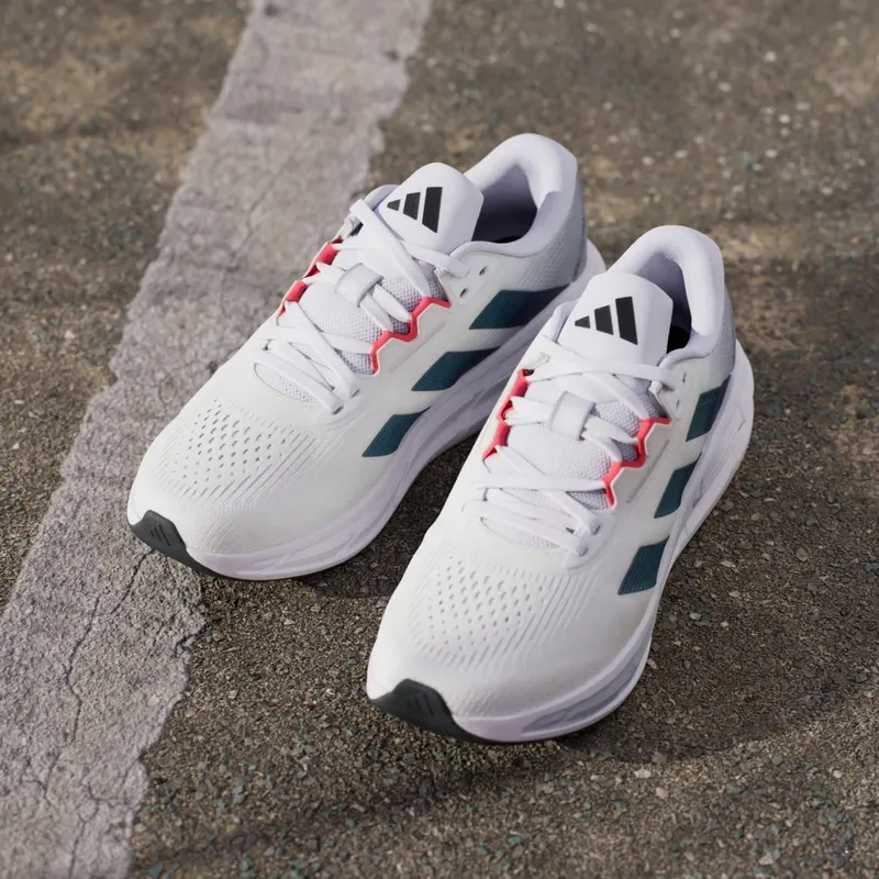 Adidas Questar 3 Running Shoes Cloud White / Core Black / Pure Ruby (JQ5081)