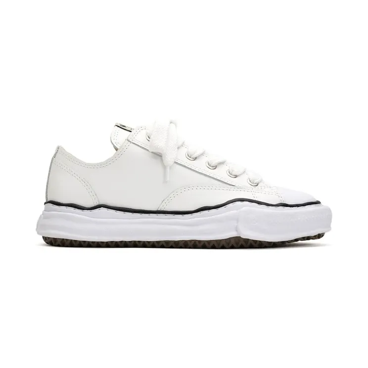 Maison Mihara Yasuhiro Peterson OG Sole Leather Low White (A06FW736-WHI)