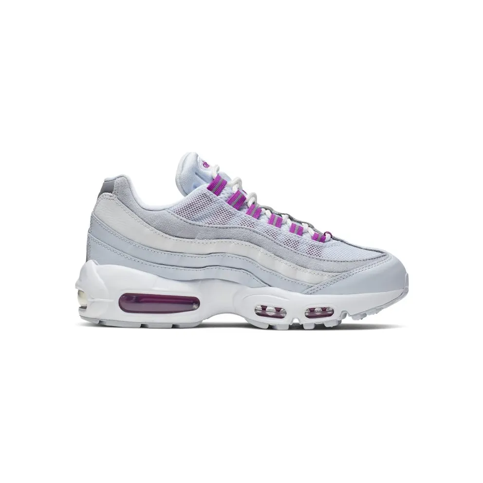 Nike Air Max 95 Football Grey Hyper Violet (W) Football Grey/Summit White-White-Hyper Violet (307960-023)