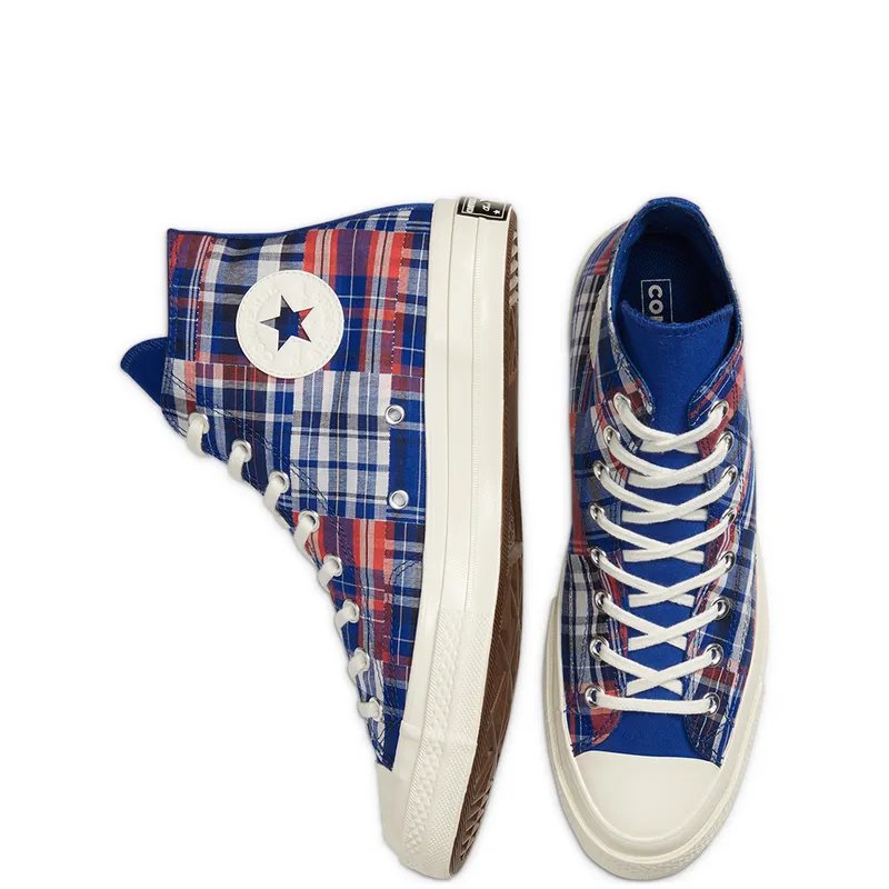 Converse Chuck Taylor All-Star 70s Hi Twisted Prep Blue Rush Blue/University Red (166849C)