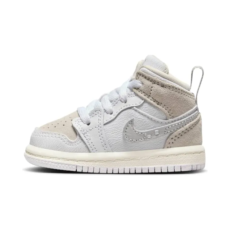 Jordan 1 Mid SE Craft TD “White Grey” (FB9140-120)
