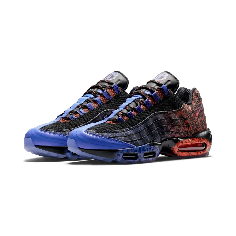 Nike Air Max 95 Doernbecher (2015) Black/Bright Crimson-Racer Blue-Black (839165-064)