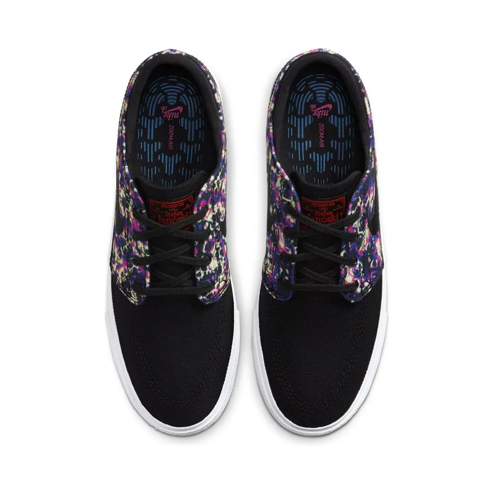 Nike SB Zoom Stefan Janoski Canvas RM Premium Black / Black / Black / Laser Crimson (AQ7878-003)