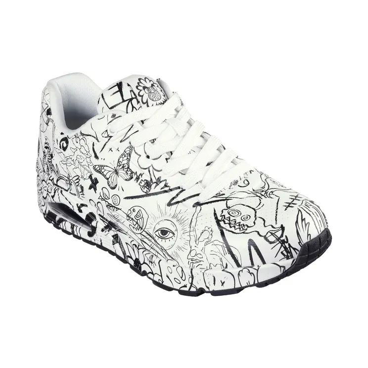 skechers-skech 183501 WBK