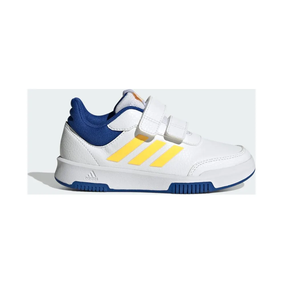 Adidas Tensaur with Velcro Cloud White / Spark / Royal Blue (IG8581)