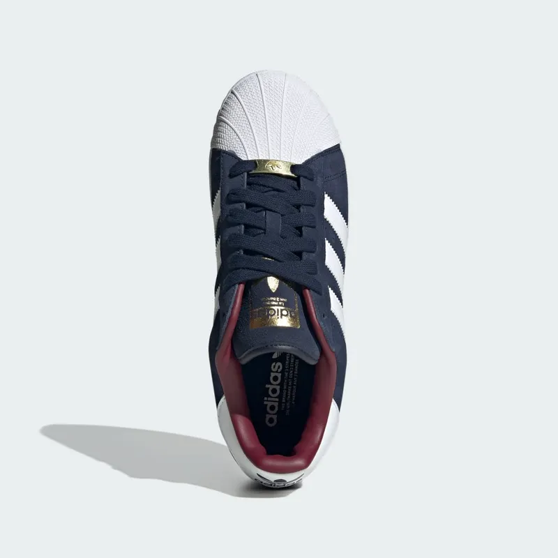 Adidas Superstar XLG Collegiate Navy / Cloud White / Collegiate Burgundy (IE4267)