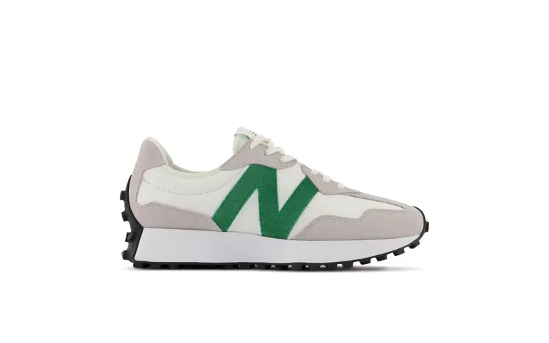 New Balance 327 White Green (W) (WS327LG)