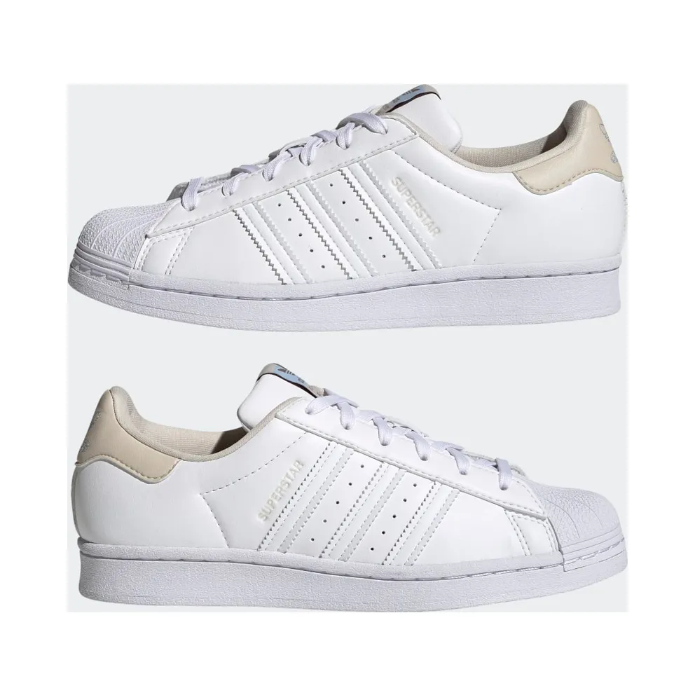 Adidas Superstar Vegan Cloud White / Cloud White / Bliss (GZ3477)
