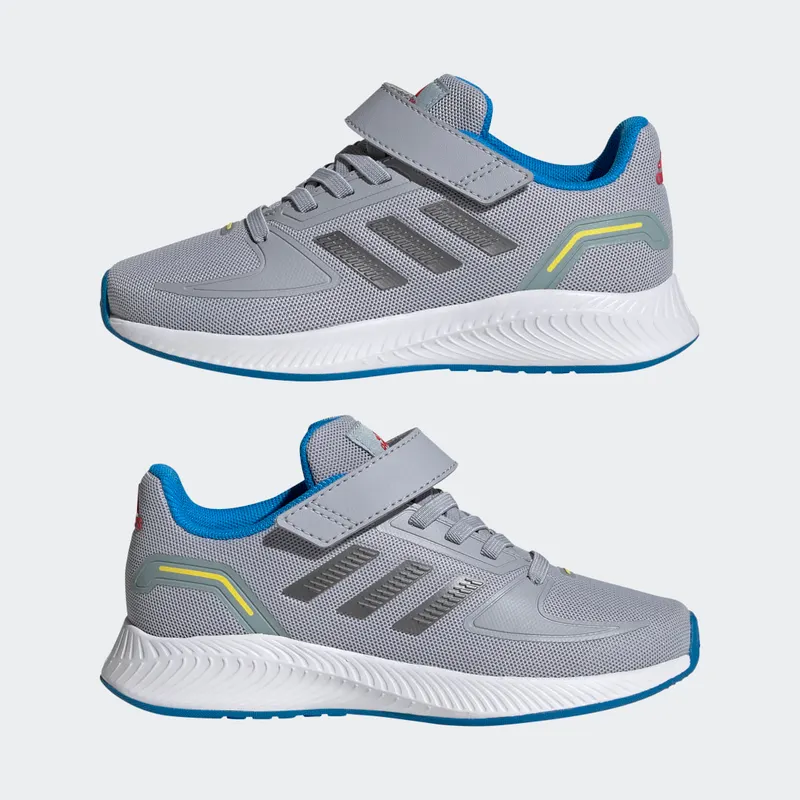 Adidas Runfalcon 2.0 Halo Silver / Iron Metallic / Blue Rush (HR1395)