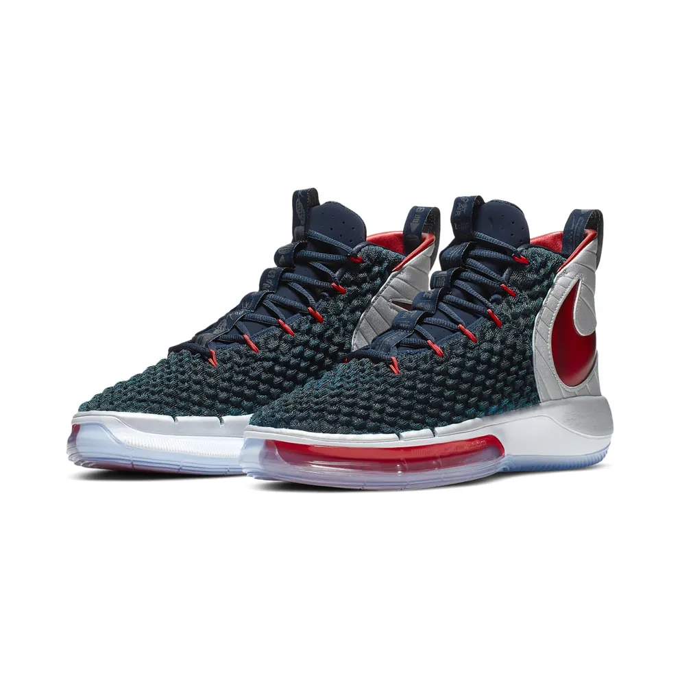 Nike Alphadunk Dunk Of Death Metallic Silver/Hyper Royal-Red Orbit (BQ5401-003)