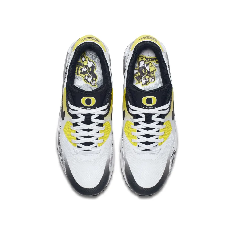 Nike Air Max 90 Ultra 2.0 Doernbecher Oregon Ducks (W) White/Black-Dynamic Yellow-White (838767-100)