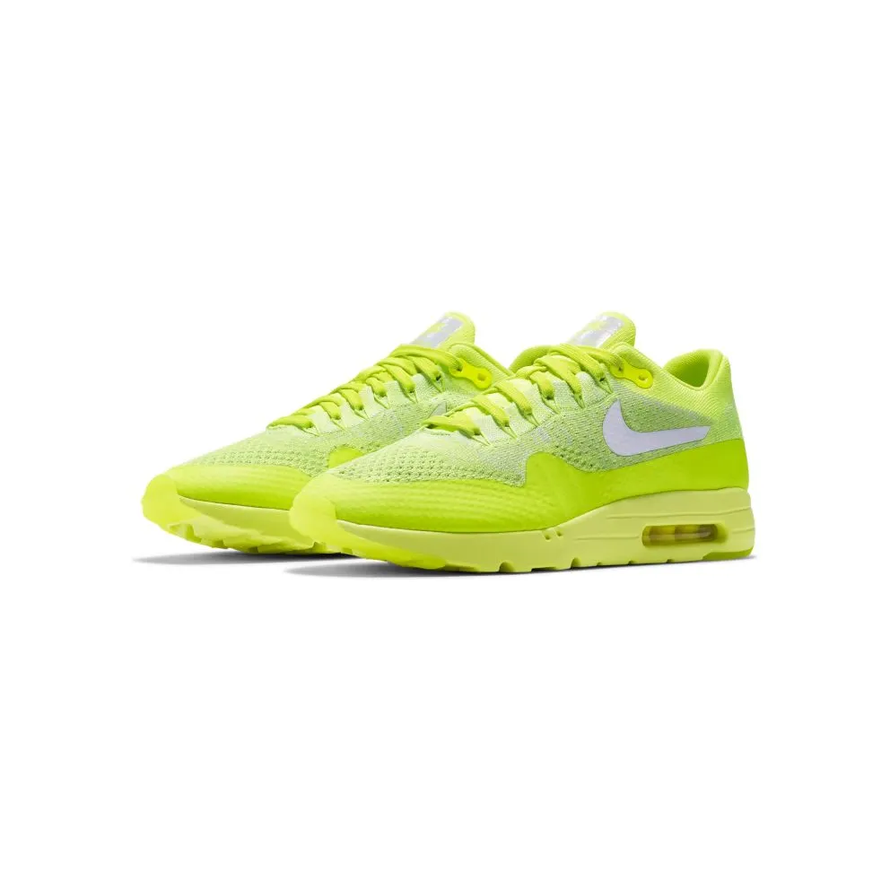 Nike Air Max 1 Ultra Flyknit Volt Volt/White-Electric Green (843384-701)