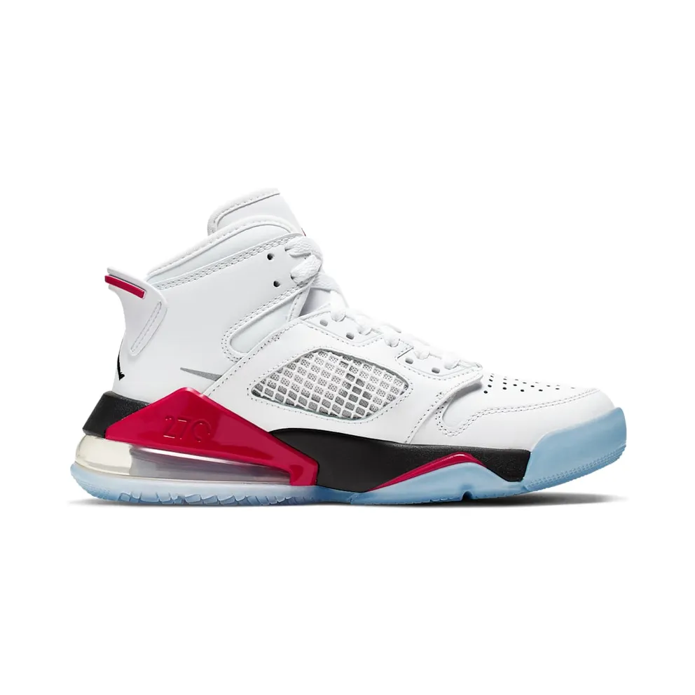 Jordan Mars 270 White Fire Red (GS) White/Reflect Silver-Fire Red-Black (BQ6508-100)