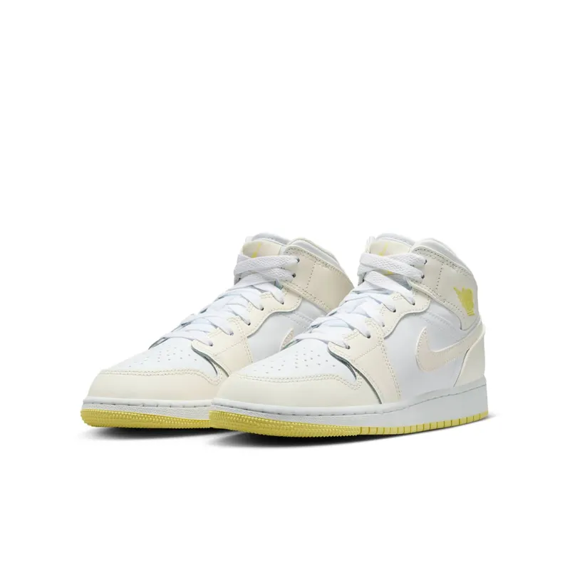 Jordan 1 Mid GS “Sail Light Laser Orange” (FD8780-181)