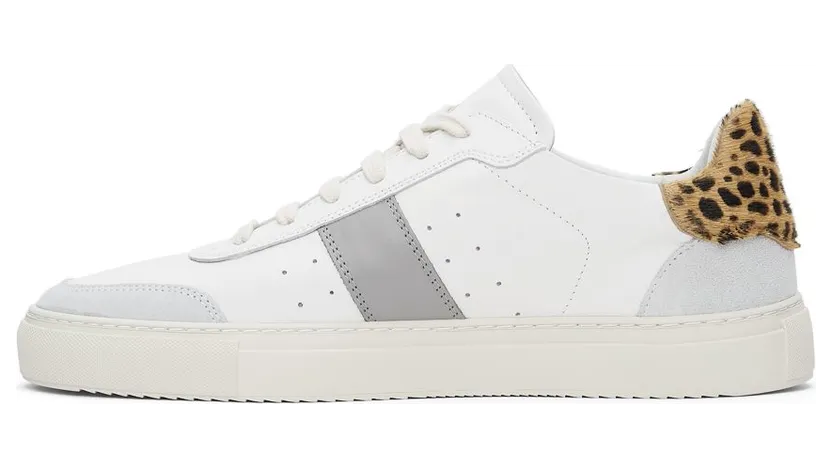 Axel Arigato White & Grey Leopard Dunk V2 WHT/GRY/LEO (27556) (3)