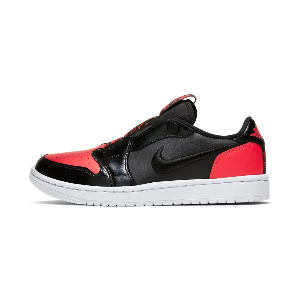 Jordan 1 Low Slip Black Hot Punch (W)