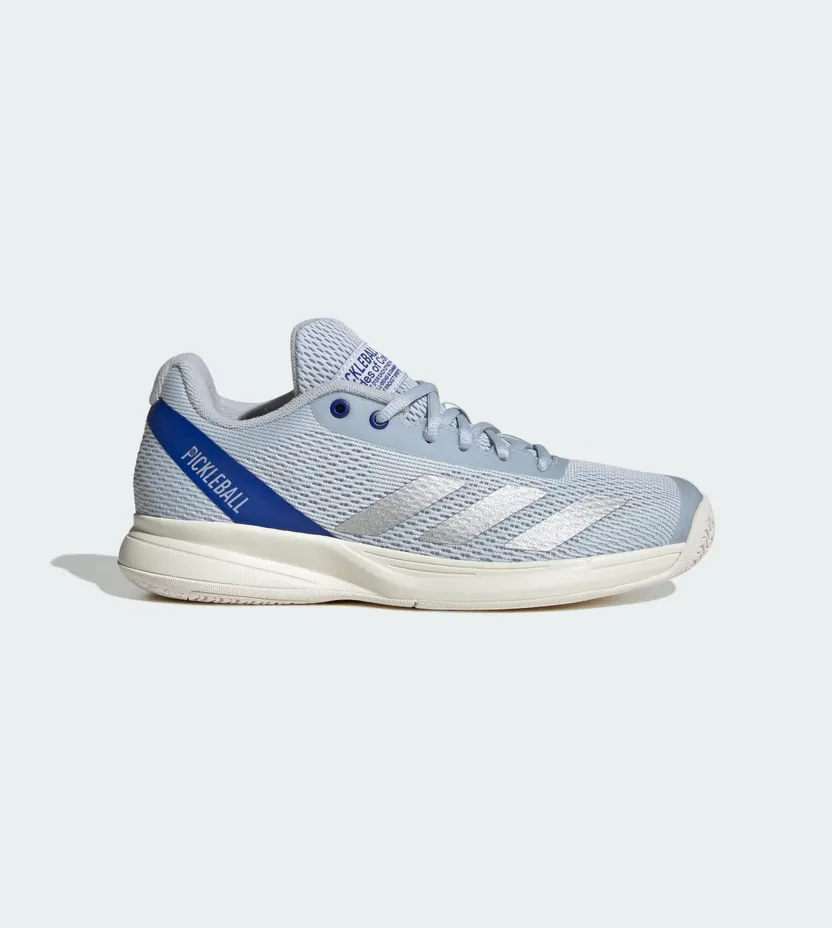 Adidas COURTFLASH PICKLEBALL SHOES Halo Blue / Silver Metallic / Lucid Blue (JQ3248)