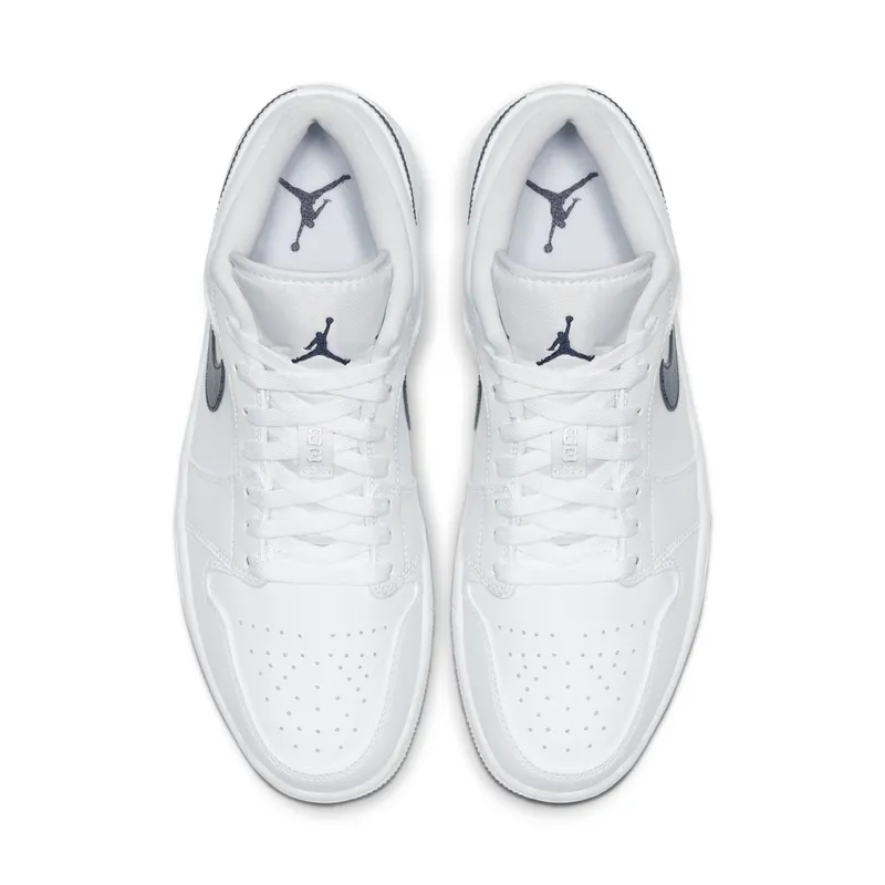 Jordan 1 Low White Obsidian White/Obsidian-White (553558-114)