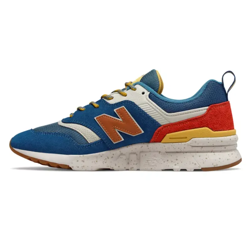 New Balance 997 Outdoor Pack Blue Blue/Varsity Orange (CM997HFB)