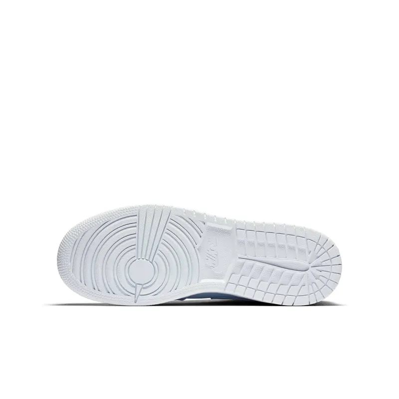 Jordan 1 Mid Canvas Ice Blue (GS) Ice Blue/Ice Blue-White (554725-425)