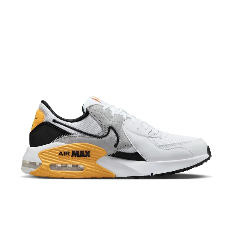 Nike Air Max Excee White University Gold Wolf Grey Black (DZ0795-103)