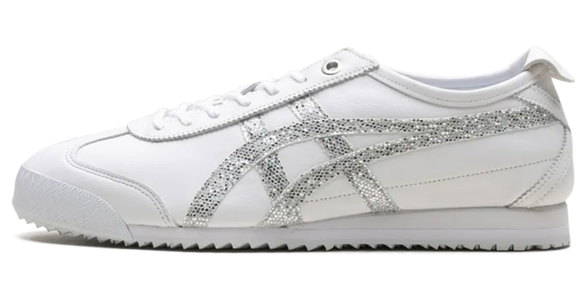 Onitsuka Tiger Mexico 66 SD “White Pure Silver Glitter” (1183C345-100)