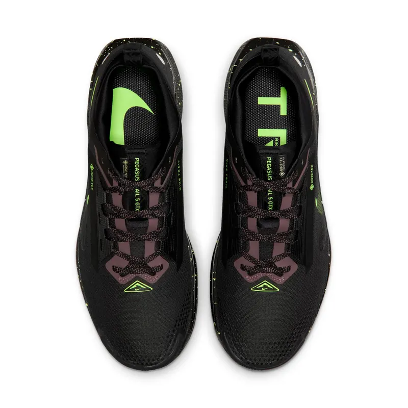 Nike React Pegasus Trail 5 Gore-Tex “Black Phantom Volt Ice” (FQ0908-014)
