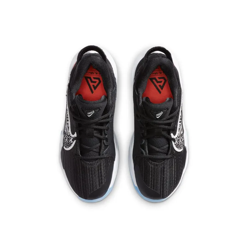 Nike Zoom Freak 2 Black White (PS) Black/Off Noir-White-Solar Flare (CN8576-001)