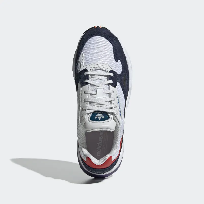 adidas Falcon Crystal White Collegiate Navy (W) Crystal White/Crystal White/Collegiate Navy (CG6246)