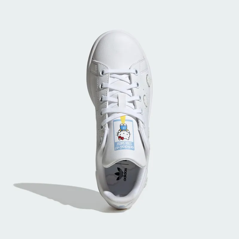 adidas Stan Smith Hello Kitty Cloud White Grey Glow Blue (IF7022)