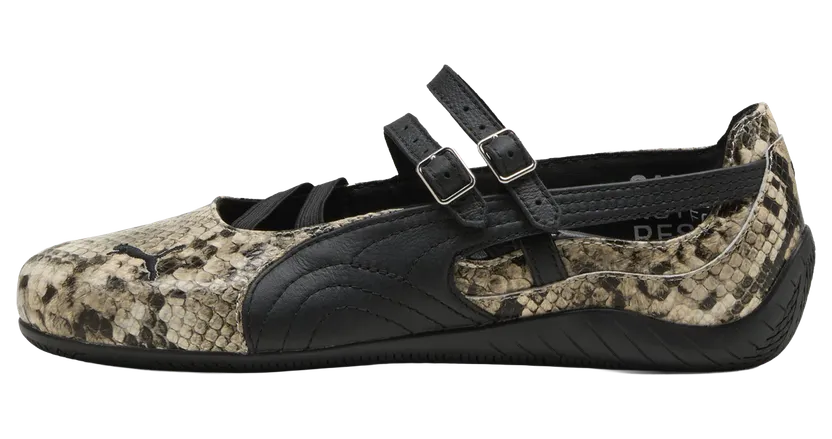 Puma Speedcat Ballet “Snakeskin Black Vapor Grey” (405326-01)