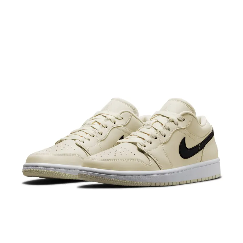 Air Jordan 1 Low Coconut Milk – “Coconut Milk / Black / White” (DC0774-121)
