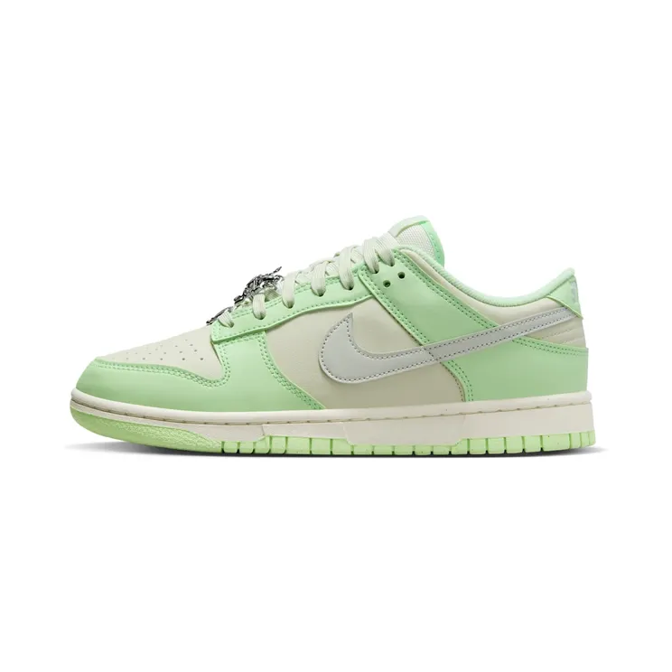 Nike Dunk Low Next Nature “Sea Glass / Vapour Green / Sail / Light Silver” (FN6344-001)