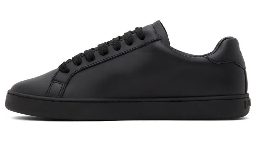 Palm Angels Black Teddy Bear Tennis Sneakers (PWIA036F21LEA0011060) (3)