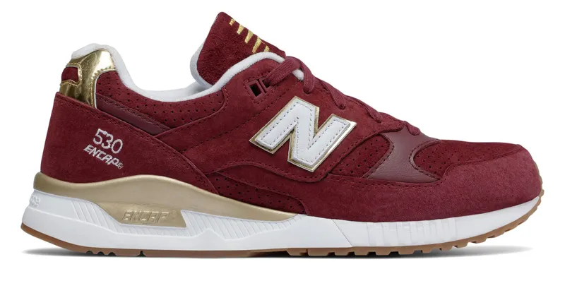 New Balance  530 DTLR St. Jude Burgundy/Gold (M530SJY)
