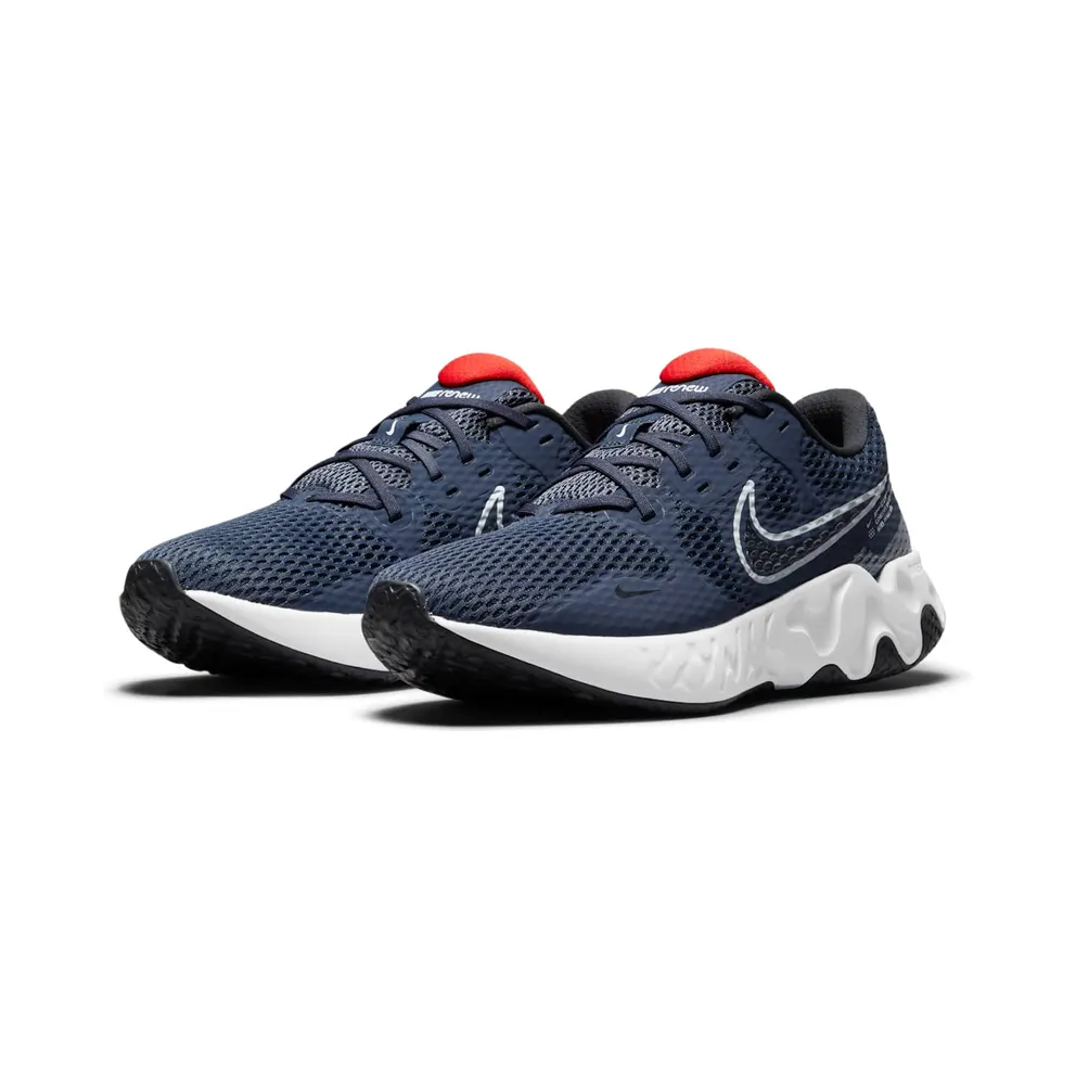 Nike Renew Ride 2 “Thunder Blue / Off-Noir / Chile Red / Pure Platinum” (CU3507-405)