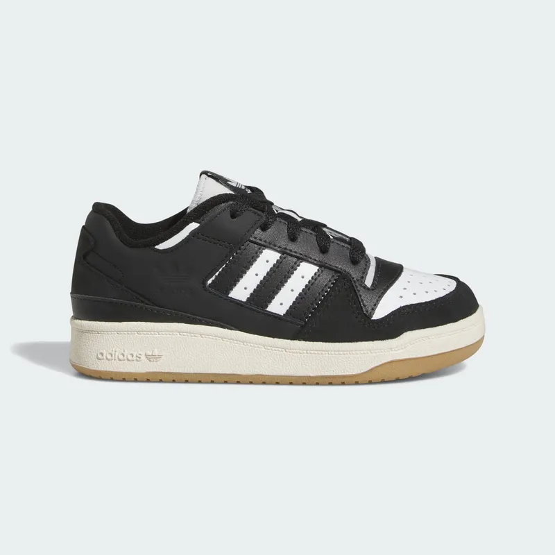 Adidas Forum Low Core Black / Cloud White / Cream White (ID6864)