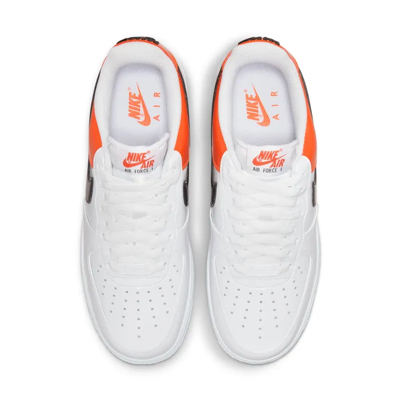 Nike Air Force 1 Low ’07 Essential White/Brilliant Orange (DJ9942-103)