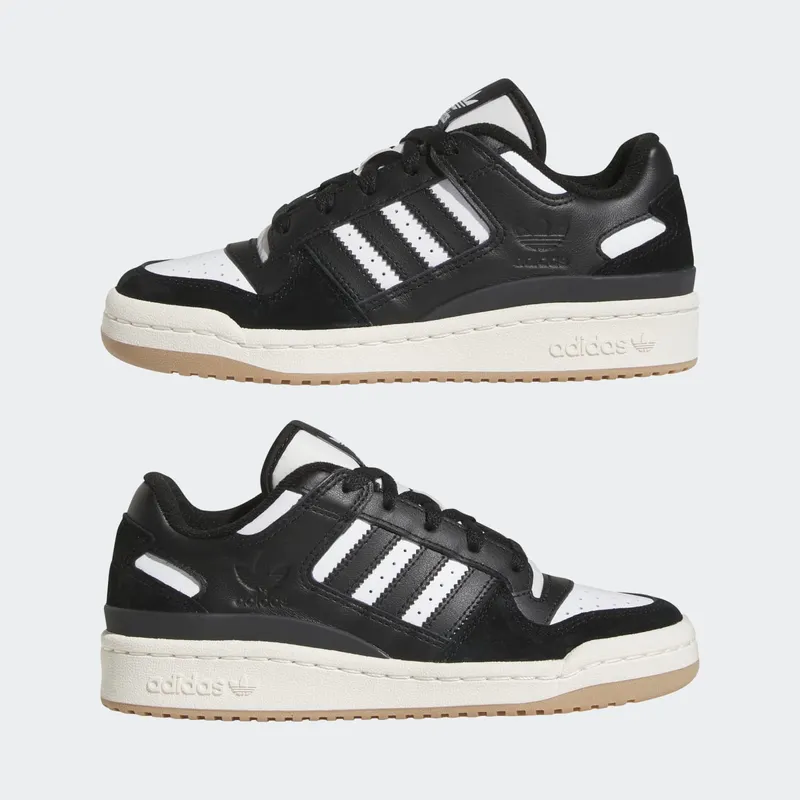 adidas Forum Low Core Black / Cloud White / Cream White (ID6862)