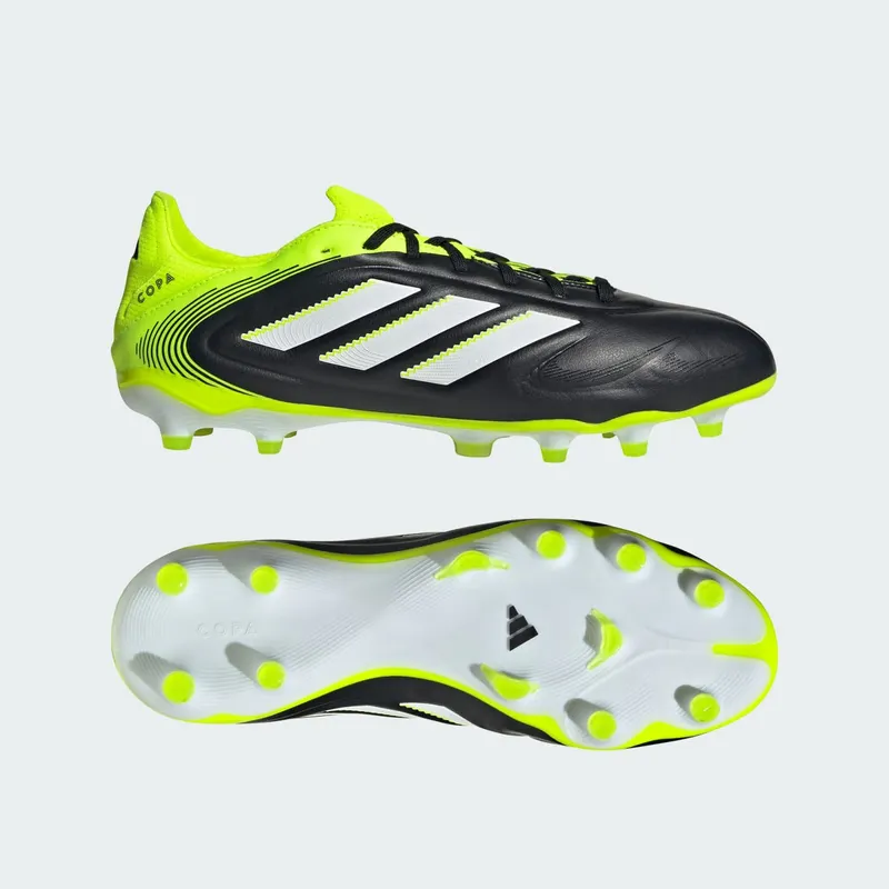 adidas Copa Pure 3 Pro FG Core Black Cloud White Lucid Lemon (JR2829)