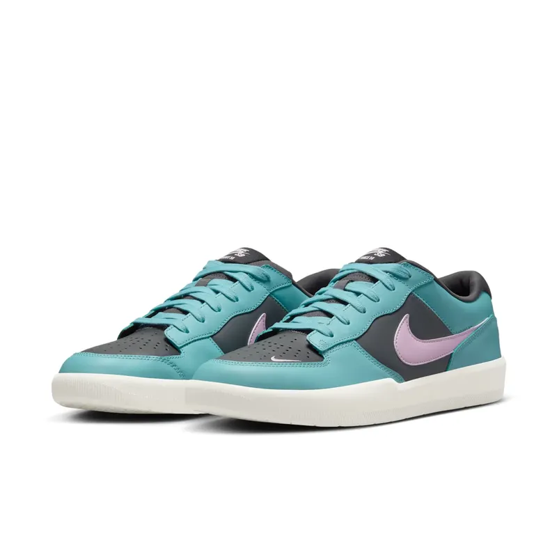 Nike SB Force 58 Premium Denim Turquoise Dark Smoke Grey Red Sepia Pink Foam (DV5476-400)